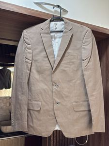 Louis Philippe Beige Blazer