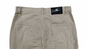 Beige Cargo Baggy Pants