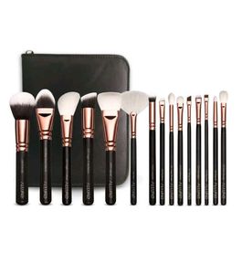 Allure Professional Makeup Brush Set(Rose Gold)