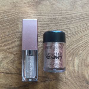 Swiss Beauty Liquid Eye Shadow &loose foil pigment