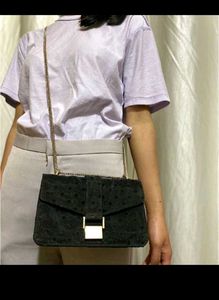 Zara Leather Sling And Shoulder Bag
