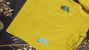 Yellow Top Haldi Colour