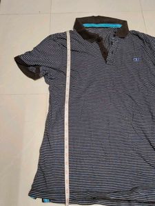 Calvin Klein Striped Polo T-shirt