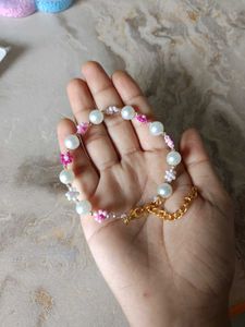 Aesthetic Bracelet Set beaded Handmade 🩷