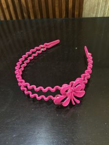 Pink Bow Headband