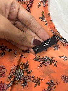 Floral Cami Sheer Top