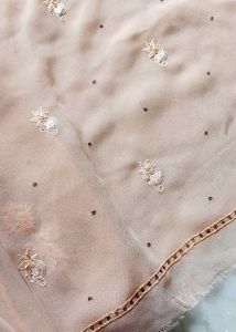 Gerorget Embroidery Full Suit Piece With Dupatta