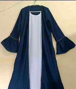 New/Unused Abaya With Dupatta Nose Piece Belt