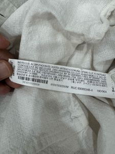 Zara White Kurta