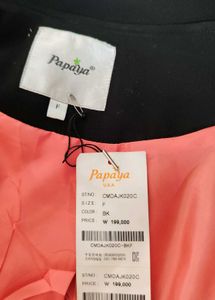 Premium Black Trench Coat( New with tag)