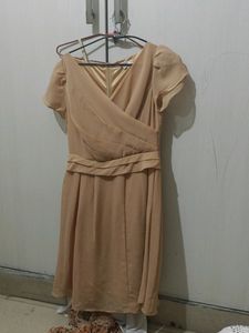 Beige Colour Dress