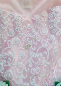Party Wear Light Pink Gown (8-15) Girls Age Length