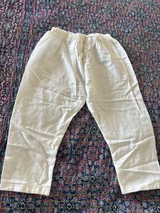 White Cotton Baby Pyjamas