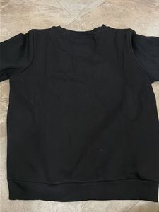 Madame Stylish Black Sweatshirt