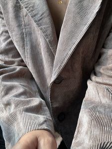 Suede Muave Blazer