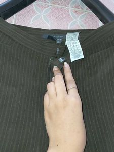 ZARA BASIC LIMITED EDITION Brown Career Pants