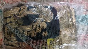 Embroidered Velvet Lehenga Skirt