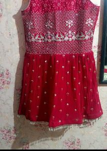 Pink Sharara Set