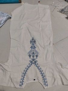 Embroidered Readymade Women Kurta Pant Duppata