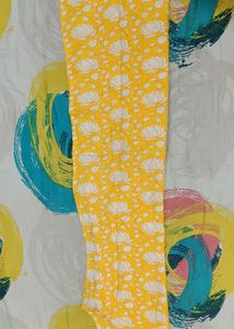 Floral Yellow Kurti