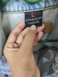 Vintage Light Wash Denim Jacket