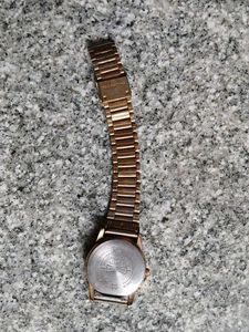 Sonata Gold Watch