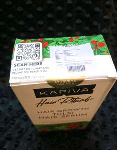 Kapiva Tulsi Hair Growth Serum Sealed