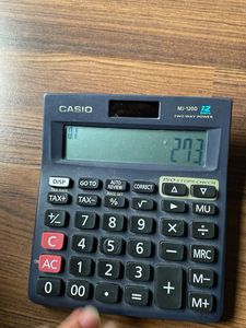 original CASIO calculator working