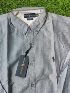 US Polo Formal Grey Shirt