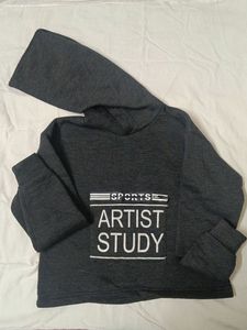 New Crop Top Hoodie For winters