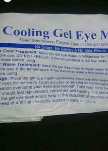 Two Pieces Hot/Cool Eye Gel Packs