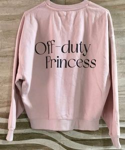 Oversized Pink Sweatshirt