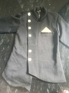 Boys' Black Festive Jacket