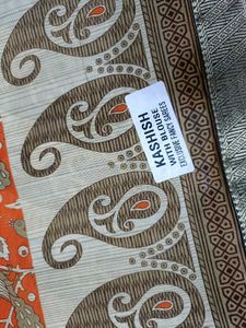 Beautiful printed saree