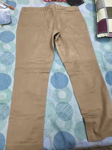 Cantabil Khakhi trouser for women in 34 waist