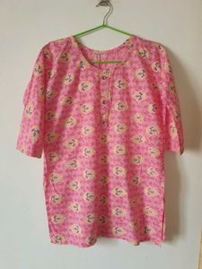 Pink Paisley Tunic