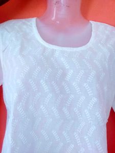 White Kurti
