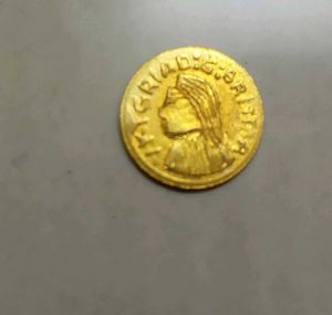 VICTORIA COE INDA 1877 COINS