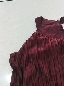 Mini Dresses Maroon