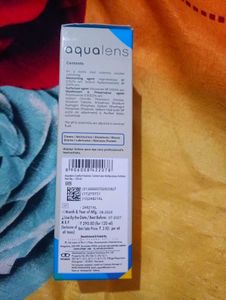 New And Sealed Lens Solution 120ml