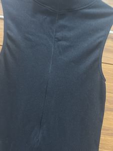Black Sleeveless Jumpsuit