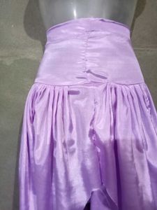 Purple Satin Salwar Suit