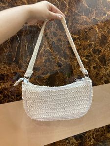 H&M Straw Shoulder Bag