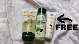 Biotique Facewash And Toner