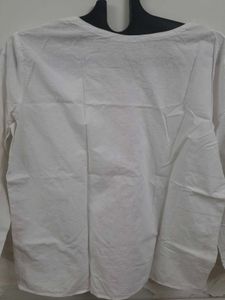 White Kashmiri EMBROIDERED Top