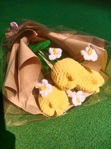 Crochet Tulip Bouquet