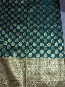 Banarsi Silk Saree 💚