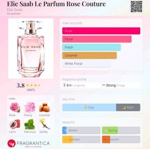 Elie Saab Rose Couture 🌹 90ml