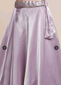 Elegant Embellished Lavender Lehenga Choli