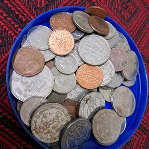 70 Foreign Coins